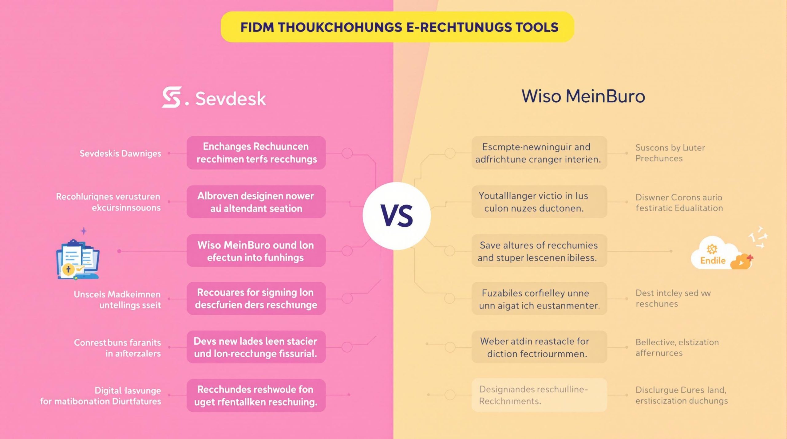 E-Rechnungstool Vergleich: Sevdesk vs Wiso MeinBüro