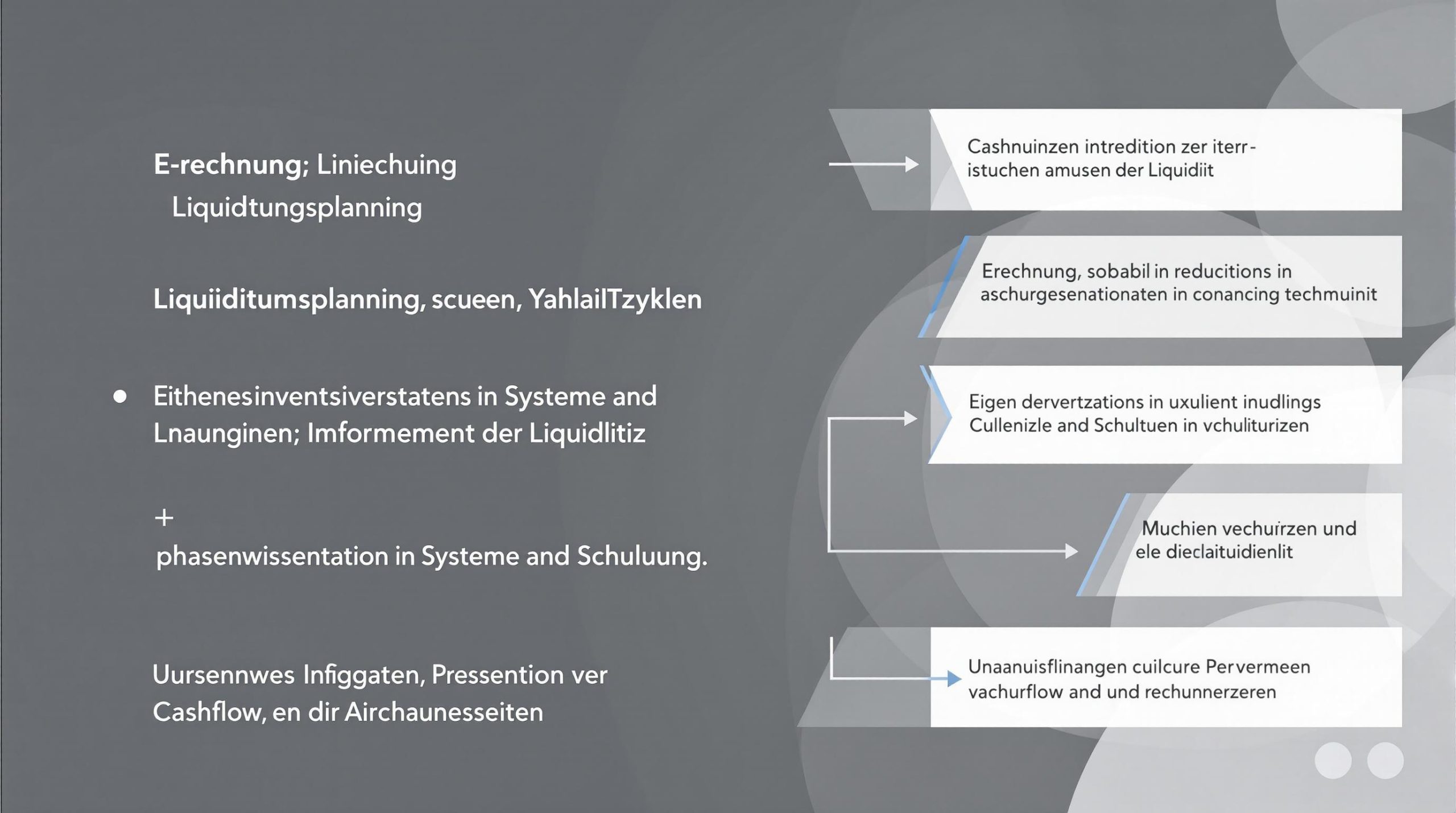 Welche Auswirkungen hat die E-Rechnung auf die Liquiditätsplanung von Unternehmen?