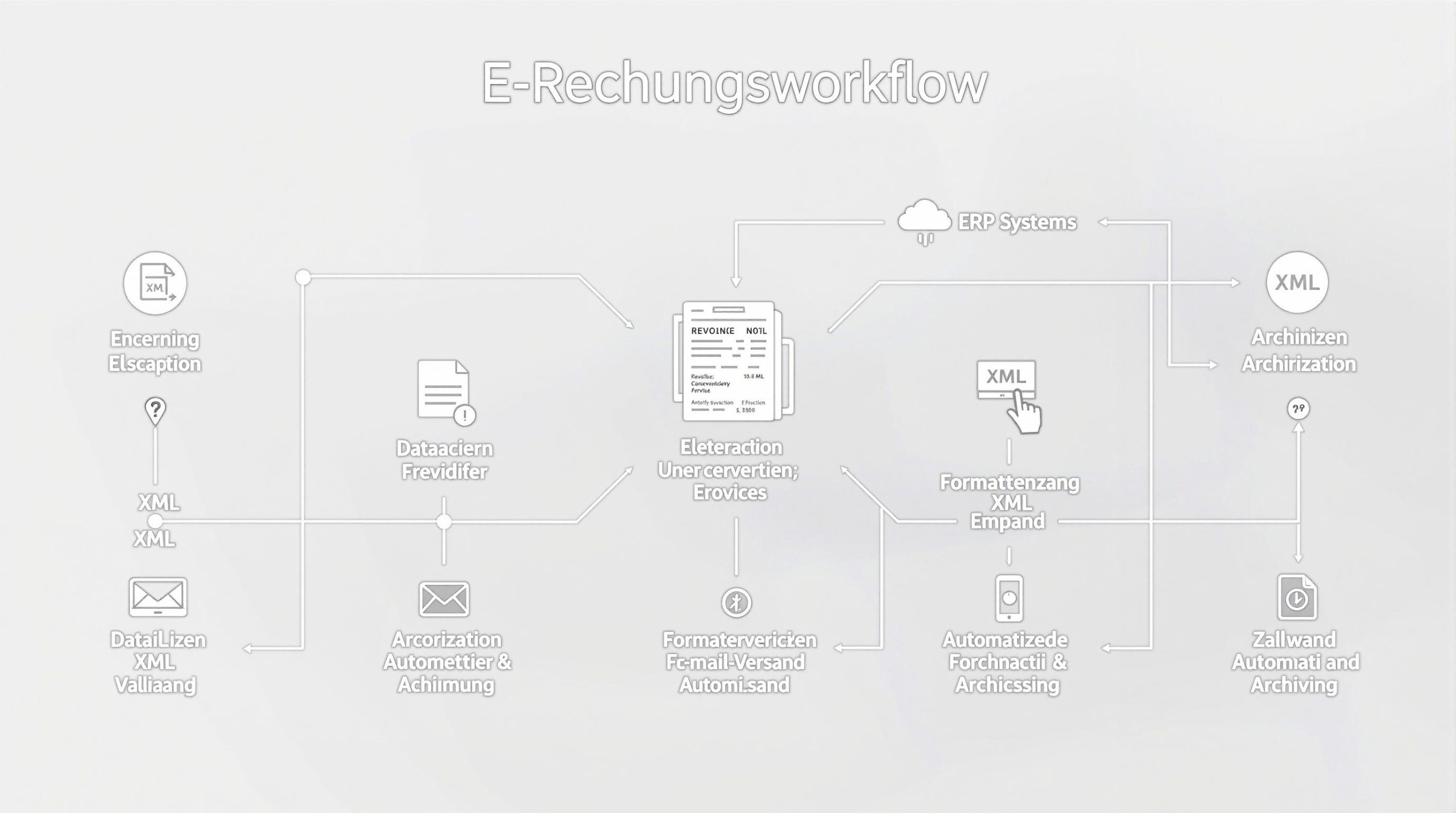 Der E-Rechnungsworkflow: Von der Erstellung bis zur Archivierung