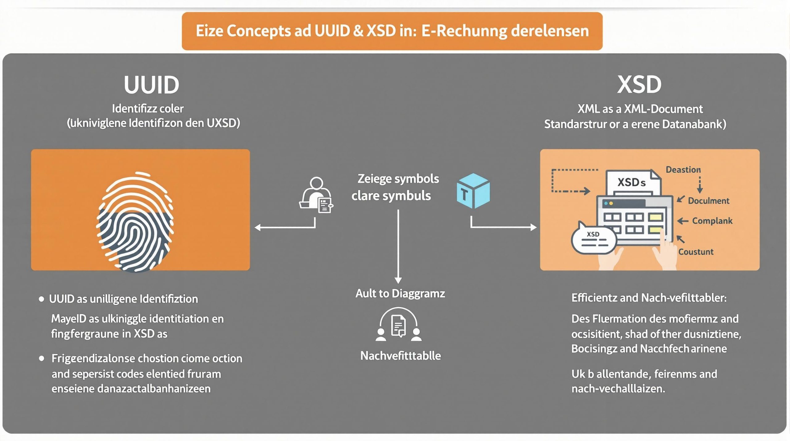 Die Bedeutung von UUID und XSD in der E-Rechnung