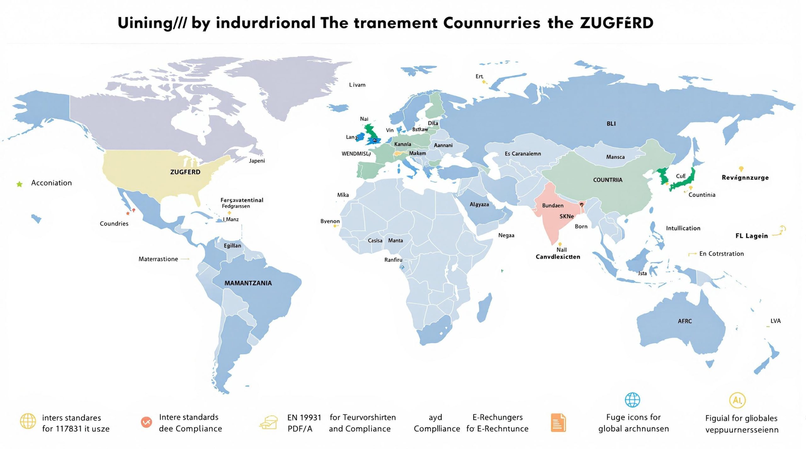 Ist ZUGFeRD auch außerhalb Deutschlands einsetzbar?