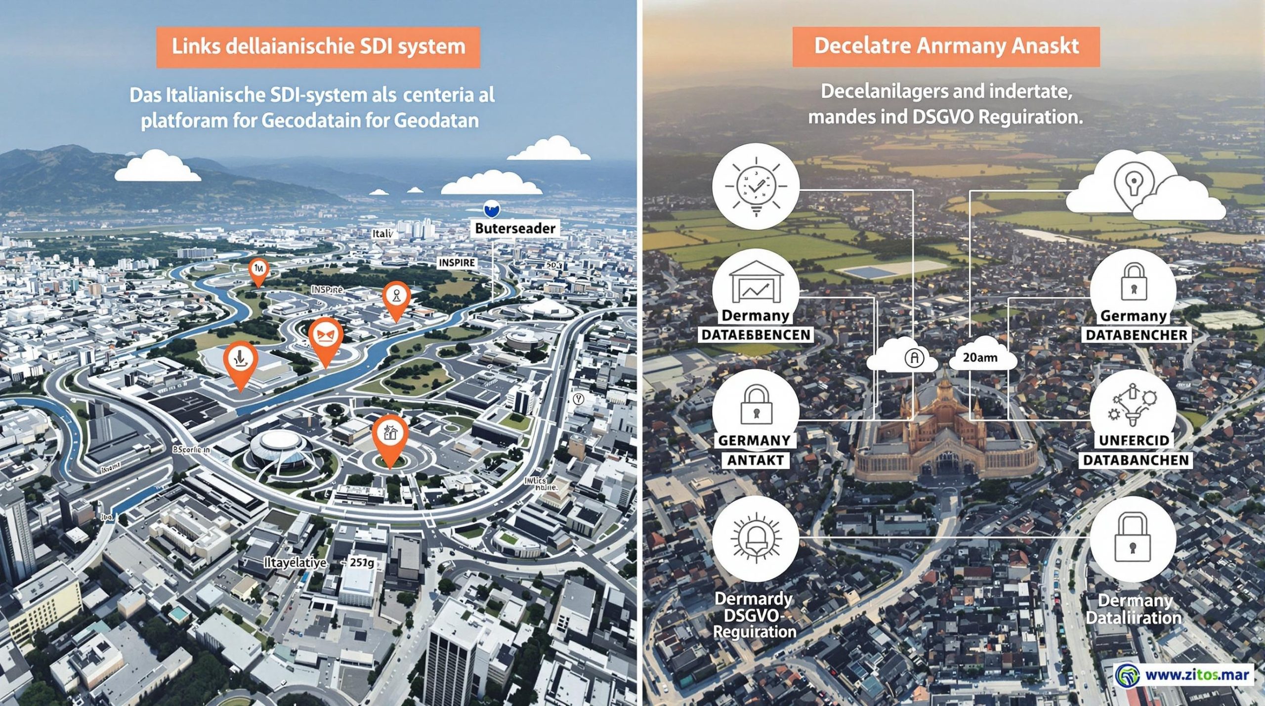 Was ist das italienische SDI-System, und wie unterscheidet es sich vom deutschen Ansatz?