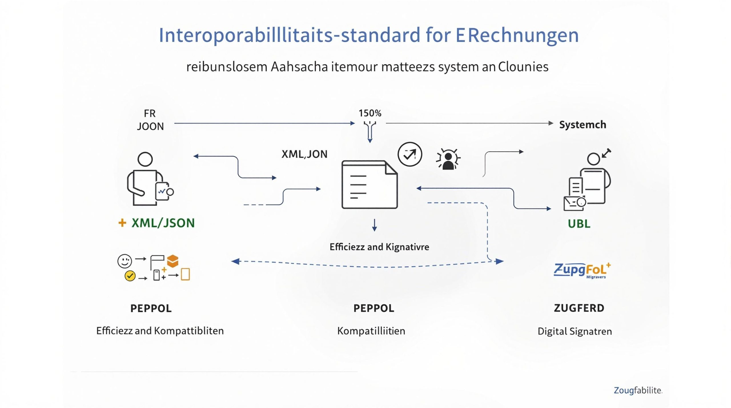 Was ist ein Interoperabilitätsstandard für E-Rechnungen?