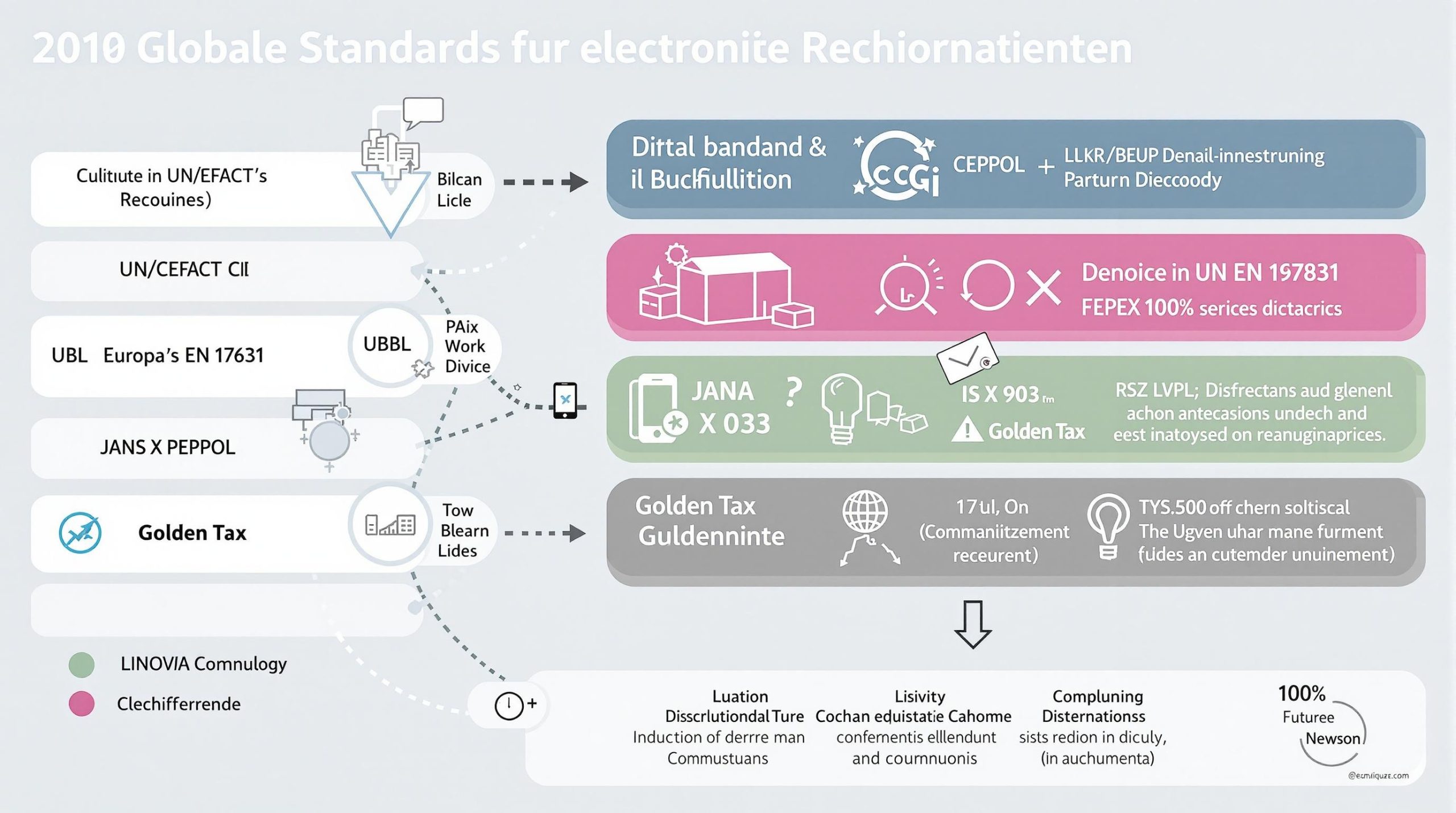 Welche Standards gibt es weltweit für elektronische Rechnungen?