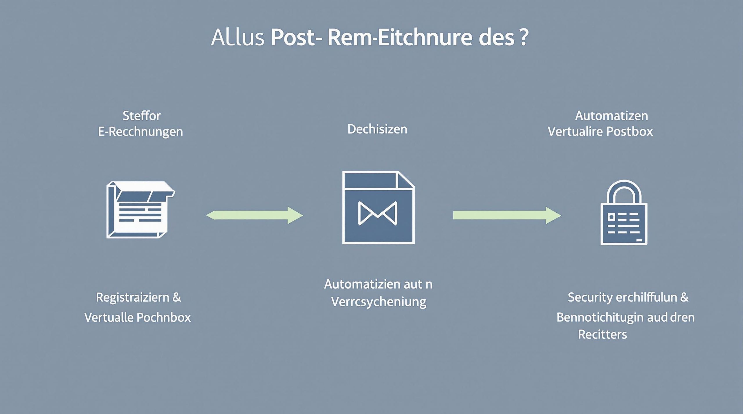 Wie funktioniert das Postbox-Verfahren für die E-Rechnungsübermittlung?