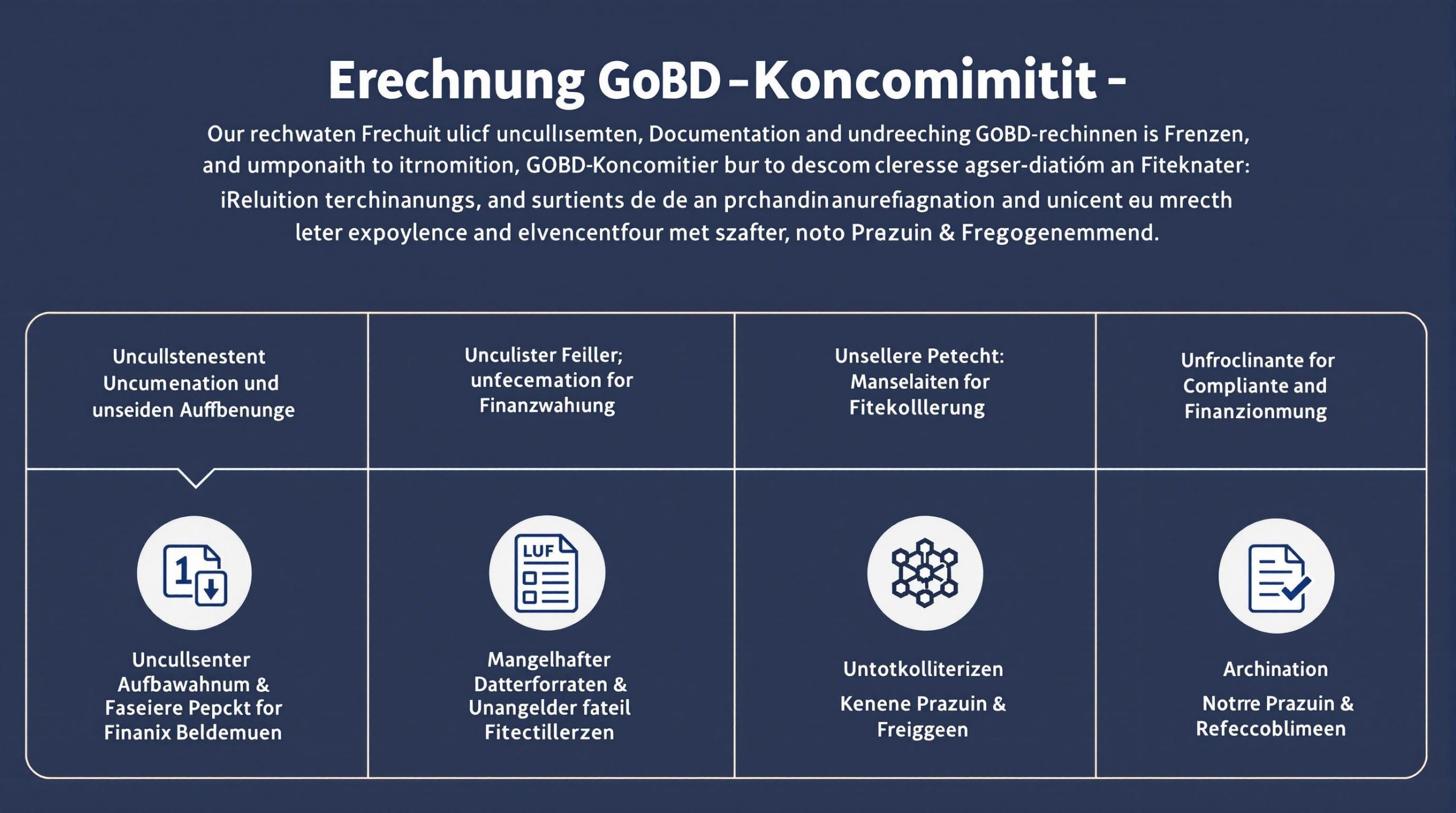 Häufige Fehler bei der GoBD-konformen Verarbeitung von E-Rechnungen